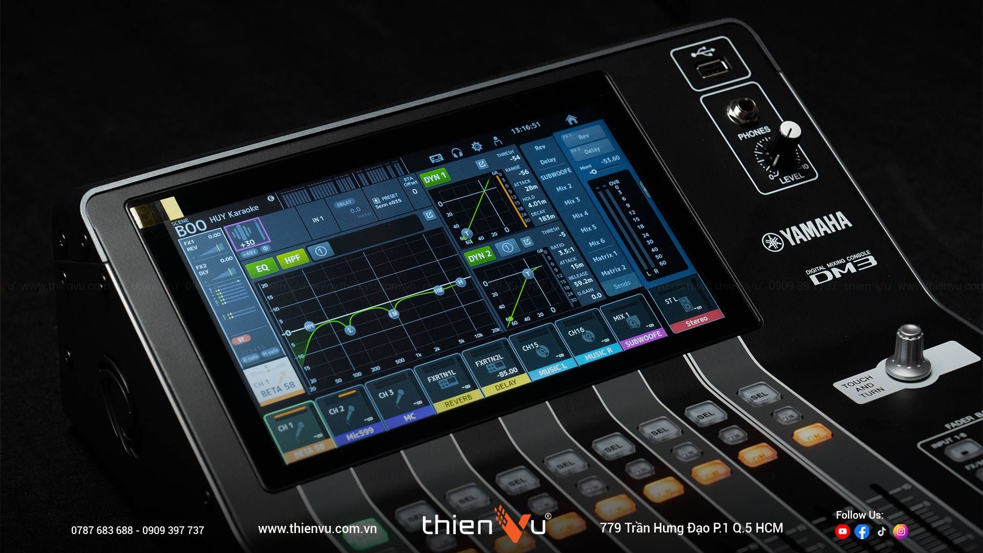 Mixer Digital Yamaha DM3-Standard Chính Hãng - Hình 6