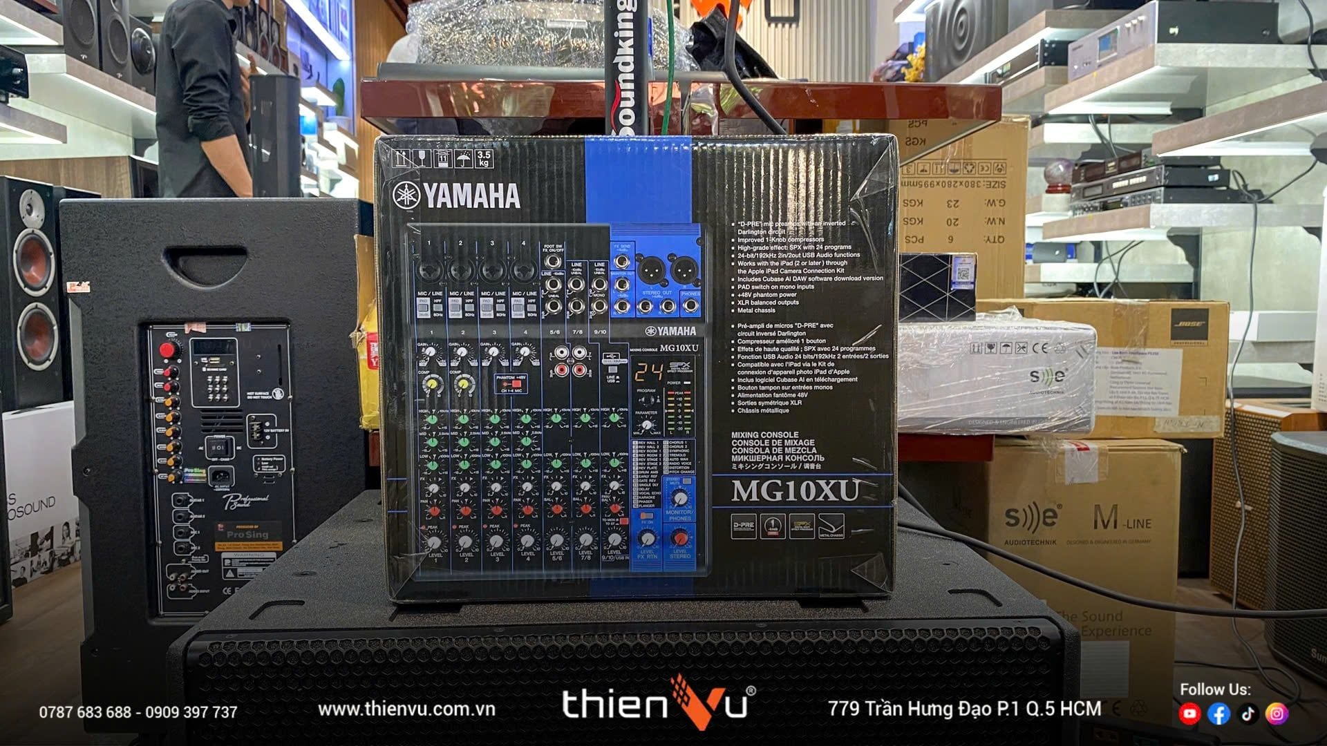 Mixer Yamaha MG10XU Chính Hãng - Hình 4