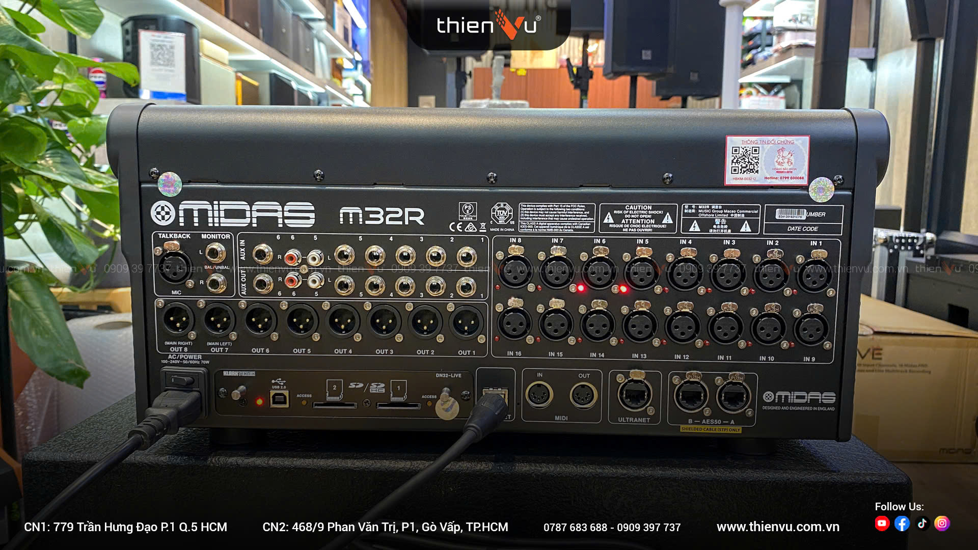 Mixer Midas M32R Live Chính Hãng - Hình 9