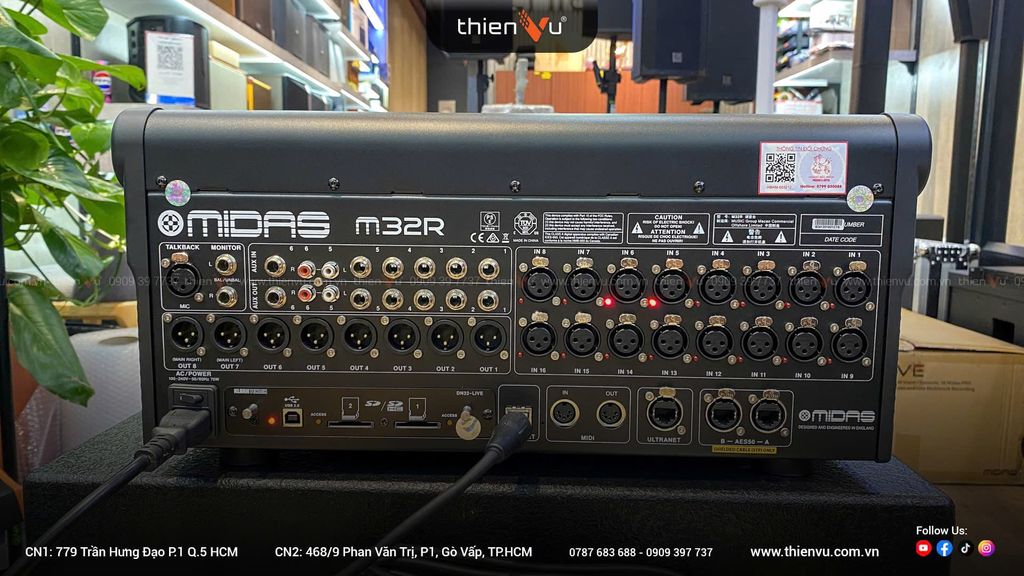 Mixer Midas M32R Live Chính Hãng - Hình 9