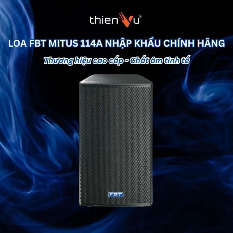 Loa trình diễn FBT Mitus 114A chính hãng - Hình 5