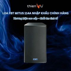 Loa trình diễn FBT Mitus 114A chính hãng - Thumb 5