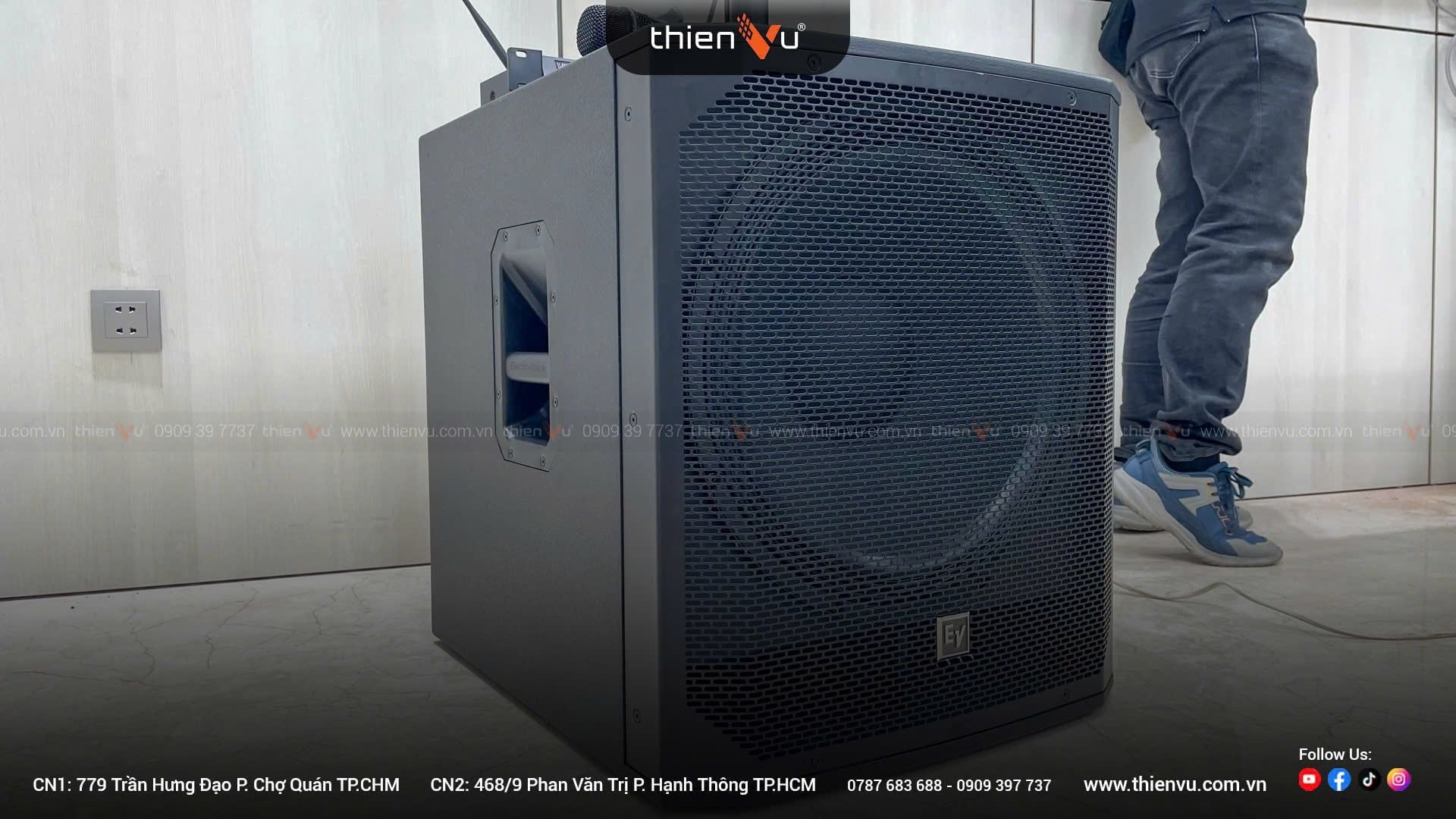 Loa Subwoofer ElectroVoice Eviva 18SP Chính Hãng - Hình 6
