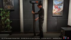 Màn Chiếu Di Động Để Sàn Kéo Tay Apollo Chính Hãng - Thumb 7