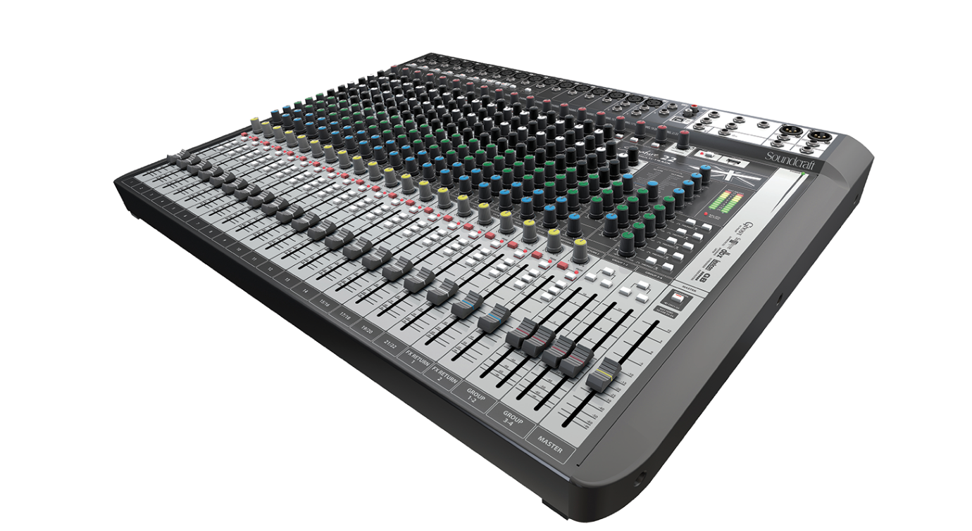 Mixer Soundcraft Signature 22 MTK chính hãng - Hình 1