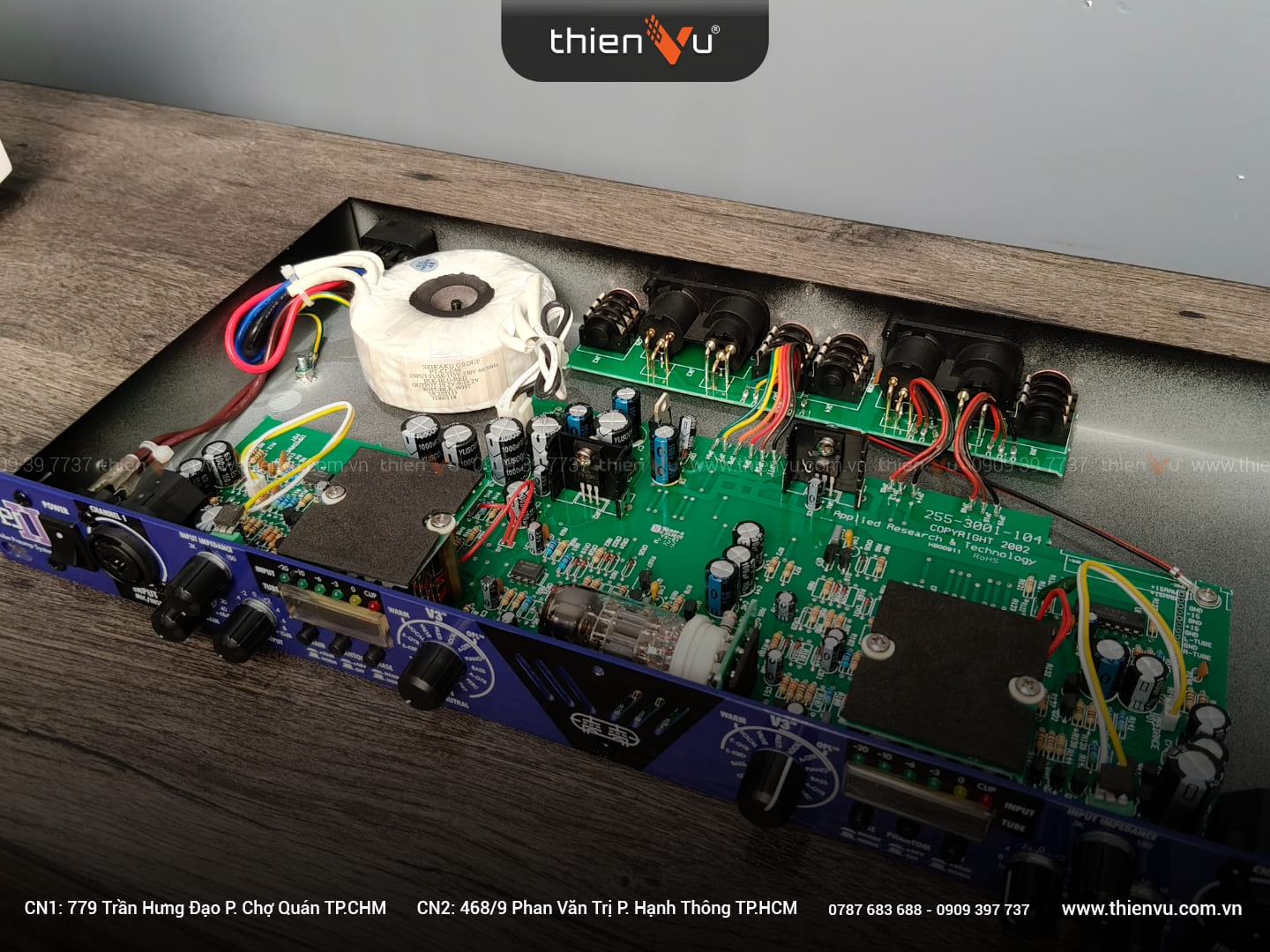 Preamp Đèn ART TPS II | 2-Channel Tube Preamp with V3 Presets - Hình 13