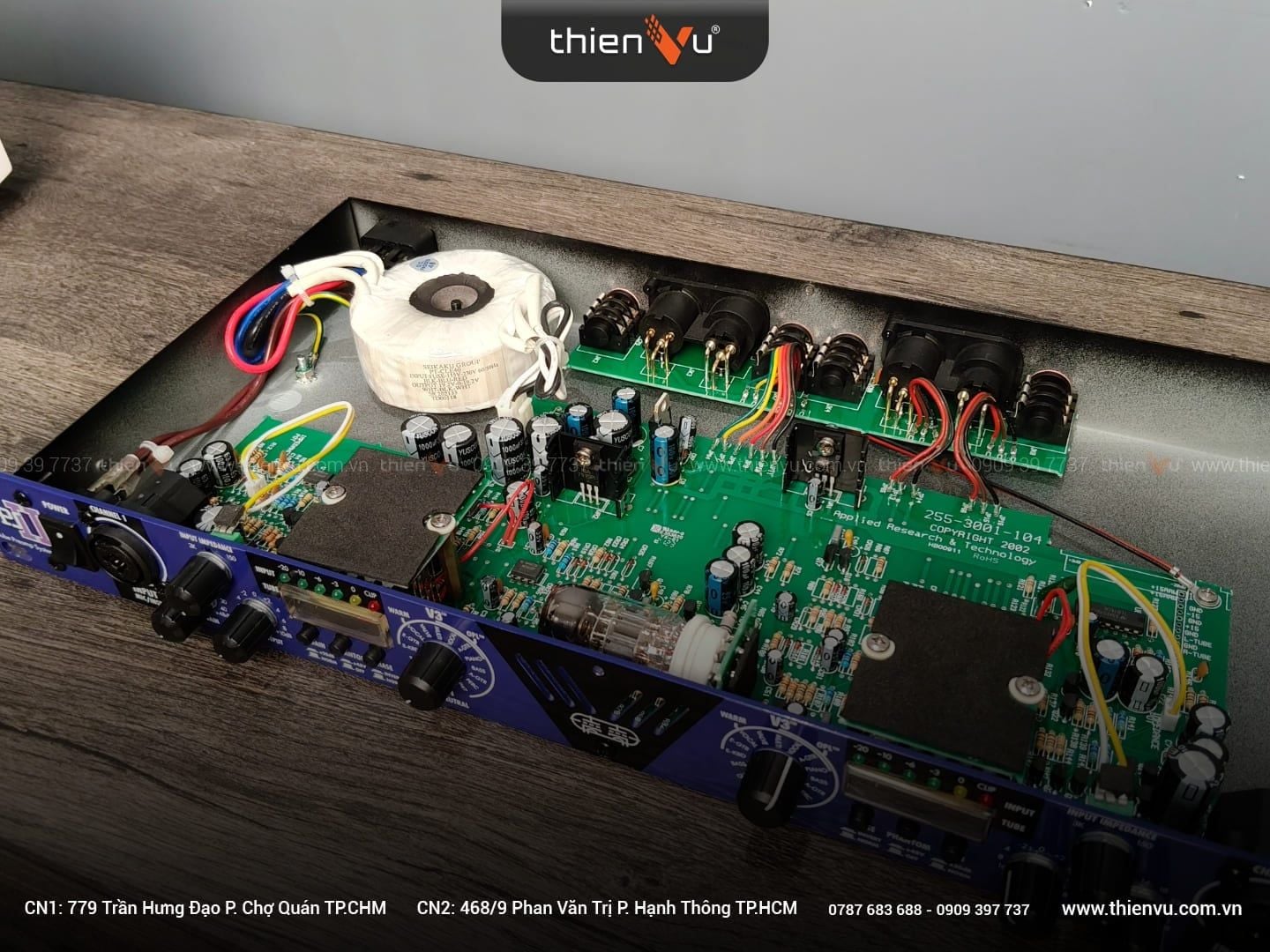 Preamp Đèn ART TPS II | 2-Channel Tube Preamp with V3 Presets - Hình 13