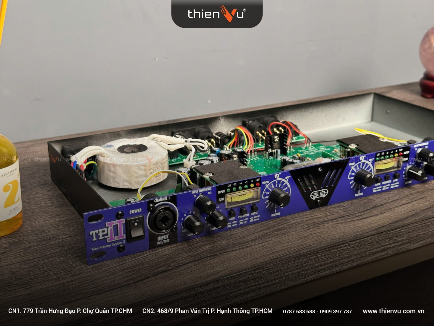 Preamp Đèn ART TPS II | 2-Channel Tube Preamp with V3 Presets - Hình 17