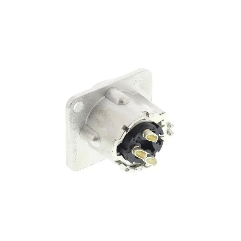 NEUTRIK - Chassis (ổ cắm âm) đực, bọc nickel - Hình 2