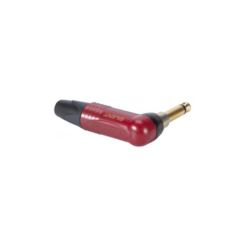 NEUTRIK - Jack mono 6.3mm cong 90*, silentPLUG, chân mạ vàng - Hình 2