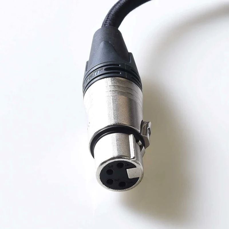 Neutrik - Jack XLR (Canon) Cái, 4pin, Mạ Nickel Chính Hãng - Hình 5