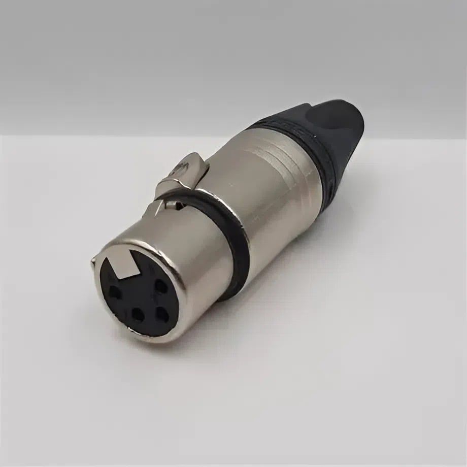 Neutrik - Jack XLR (Canon) Cái, 4pin, Mạ Nickel Chính Hãng - Hình 4