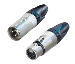 NEUTRIK - Jack XLR (canon) đực, mạ Nickel - Thumb 3
