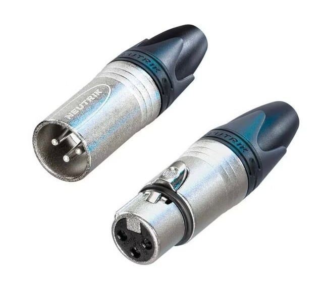 NEUTRIK - Jack XLR (canon) cái, mạ Nickel - Hình 3