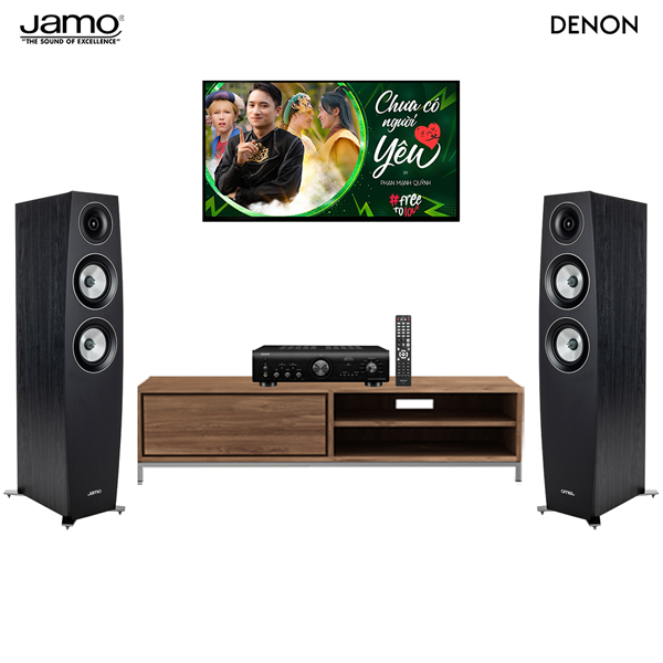 Dàn nghe nhạc 2 kênh NN02-TV (Jamo C95Ii & Denon PMA-800NE) - Hình 1