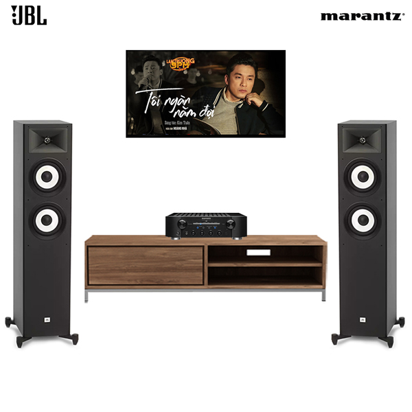 Dàn nghe nhạc 2 kênh NN21-TV (JBL STAGE A180 & Marantz PM8006) - Hình 1