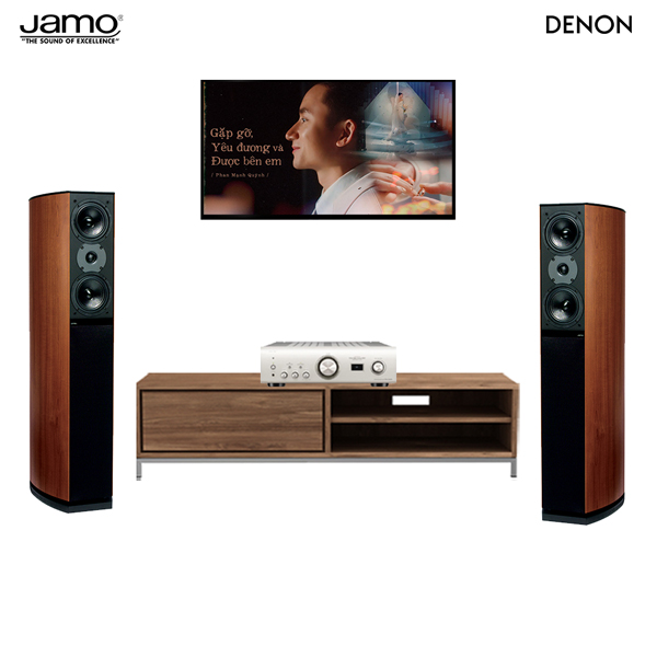 Dàn nghe nhạc 2 kênh NN45-TV (Jamo D590 & Denon PMA 1600NE) - Hình 1
