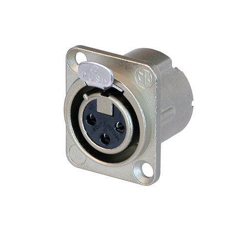 Neutrik - Chassis (Ổ Cắm Âm) Cái, Bọc Nickel Chính Hãng - Hình 1