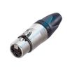 NEUTRIK - Jack XLR (canon) cái, mạ Nickel - Thumb 1
