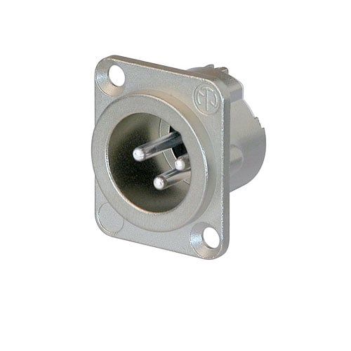 NEUTRIK - Chassis (ổ cắm âm) đực, bọc nickel - Hình 1