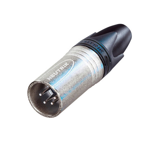 Neutrik - Jack XLR (Canon) Đực, 4pin, Mạ Nickel Chính Hãng - Hình 1
