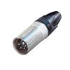 Neutrik - Jack XLR (Canon) Đực, 4pin, Mạ Nickel Chính Hãng - Thumb 1