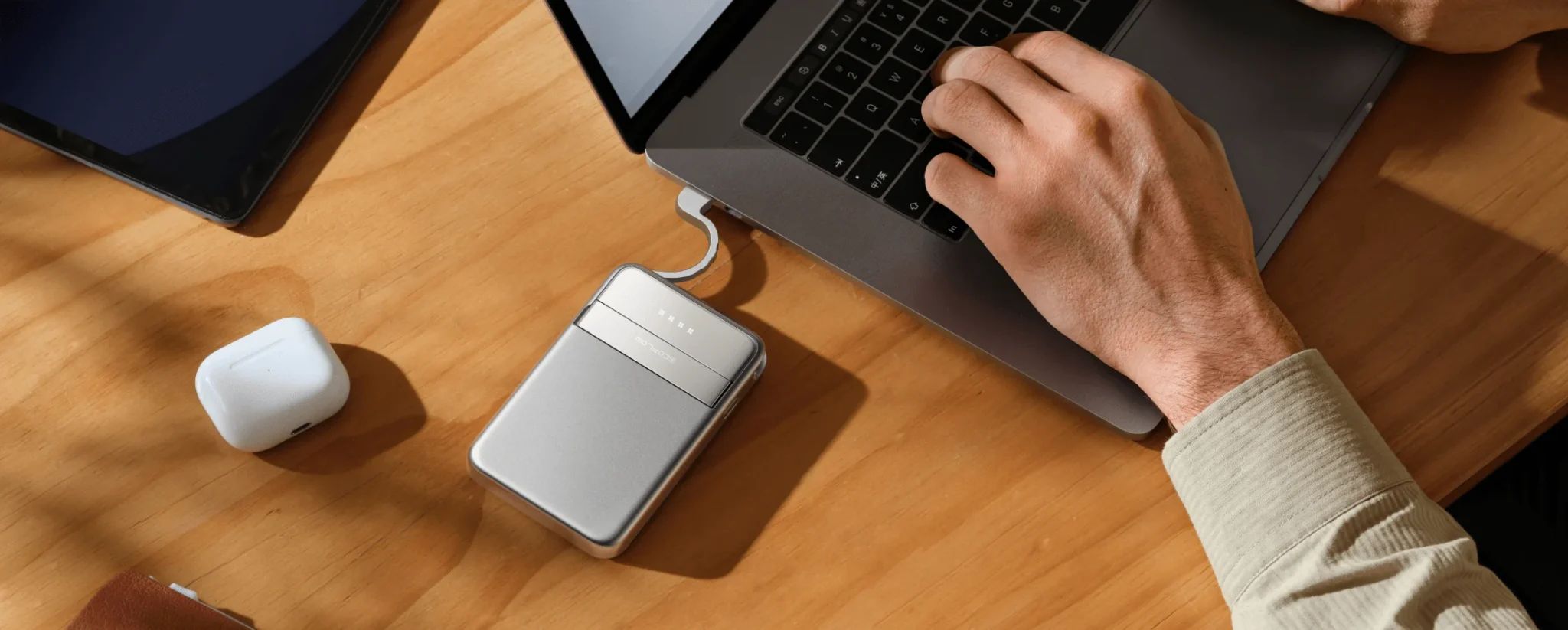 Pin Sạc Dự Phòng EcoFlow Rapid Magnetic 10000mAh (Silver) Chính Hãng - Hình 5