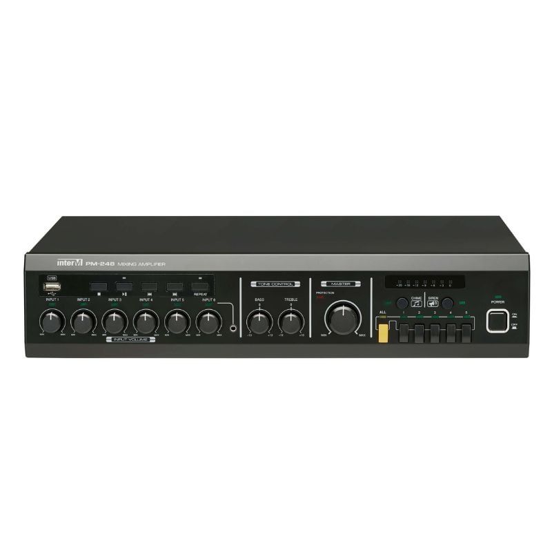 Amply kèm Mixer Inter-M PM-248 chính hãng - Hình 1