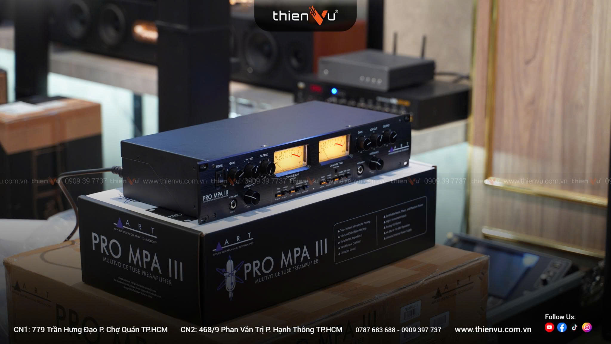 Preamp ART Pro MPA III Chính Hãng - Hình 9