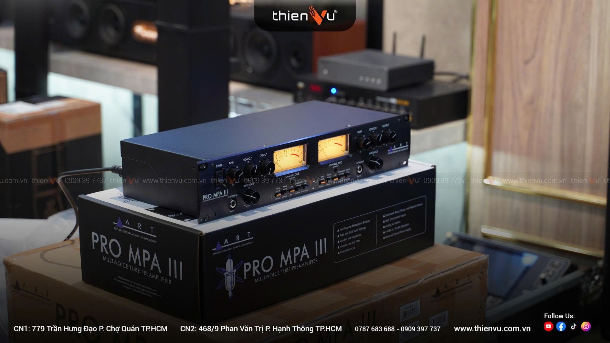 Preamp ART Pro MPA III Chính Hãng - Hình 9