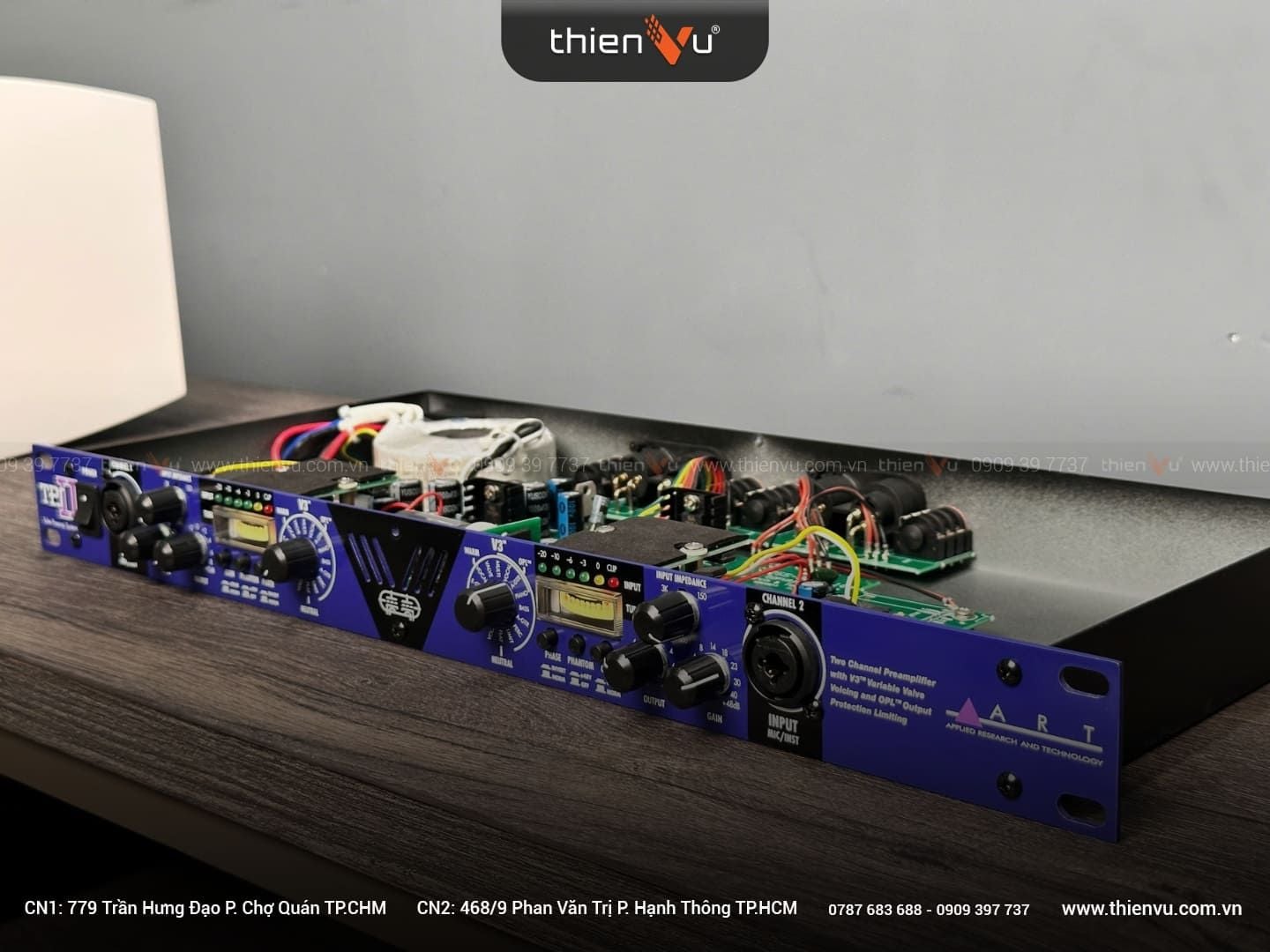 Preamp Đèn ART TPS II | 2-Channel Tube Preamp with V3 Presets - Hình 12