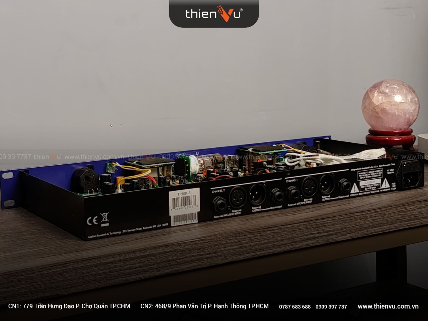 Preamp Đèn ART TPS II | 2-Channel Tube Preamp with V3 Presets