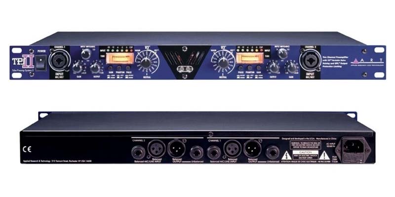Preamp Đèn ART TPS II | 2-Channel Tube Preamp with V3 Presets - Hình 4