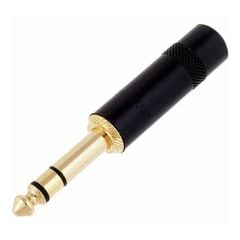 REAN - Jack mono 6.3mm, màu đen chân mạ vàng