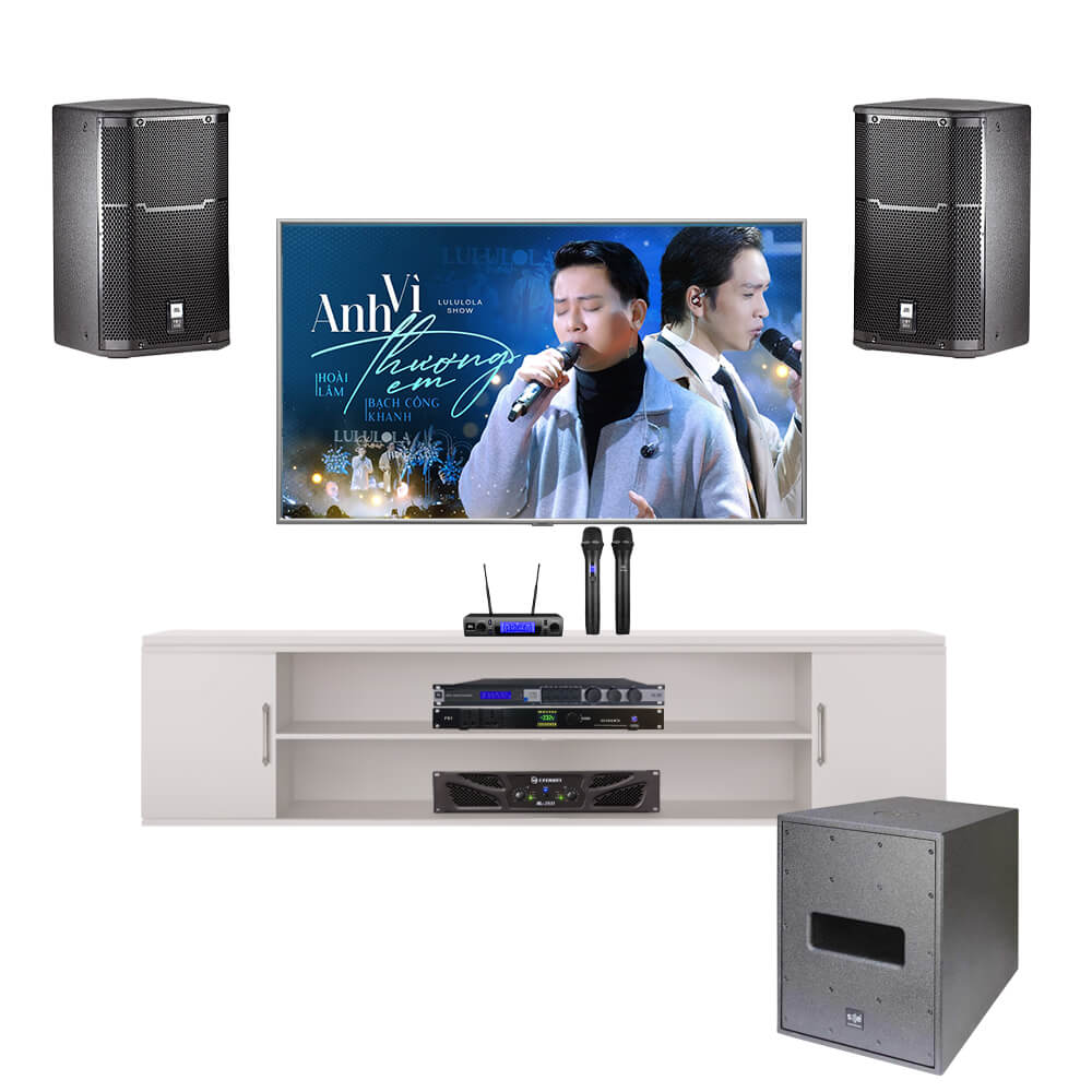 Bộ Dàn Karaoke JBL PRX 412M TVA 812023 - Hình 1