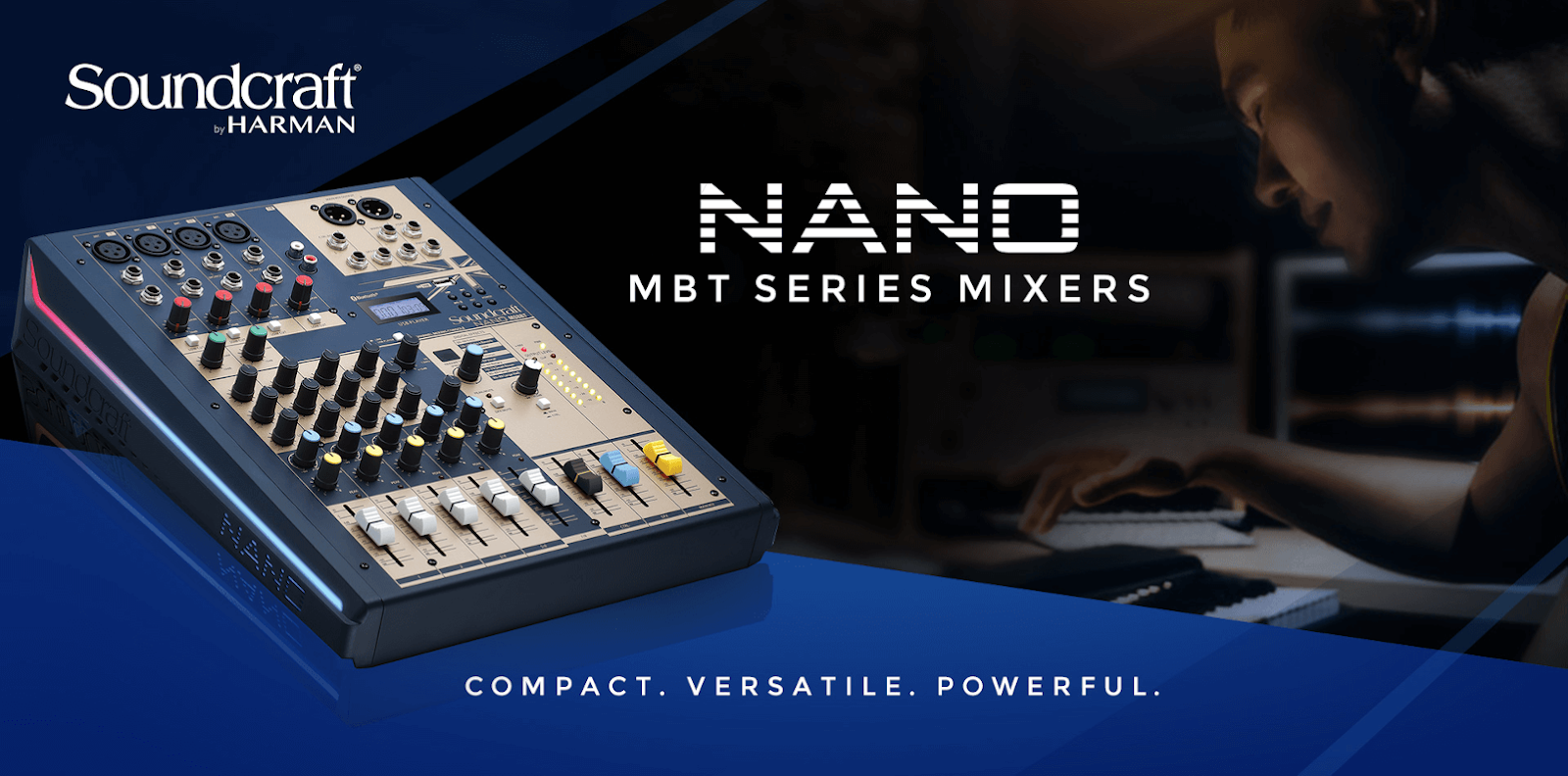 Mixer Soundcraft Nano M08BT chính hãng - Hình 3