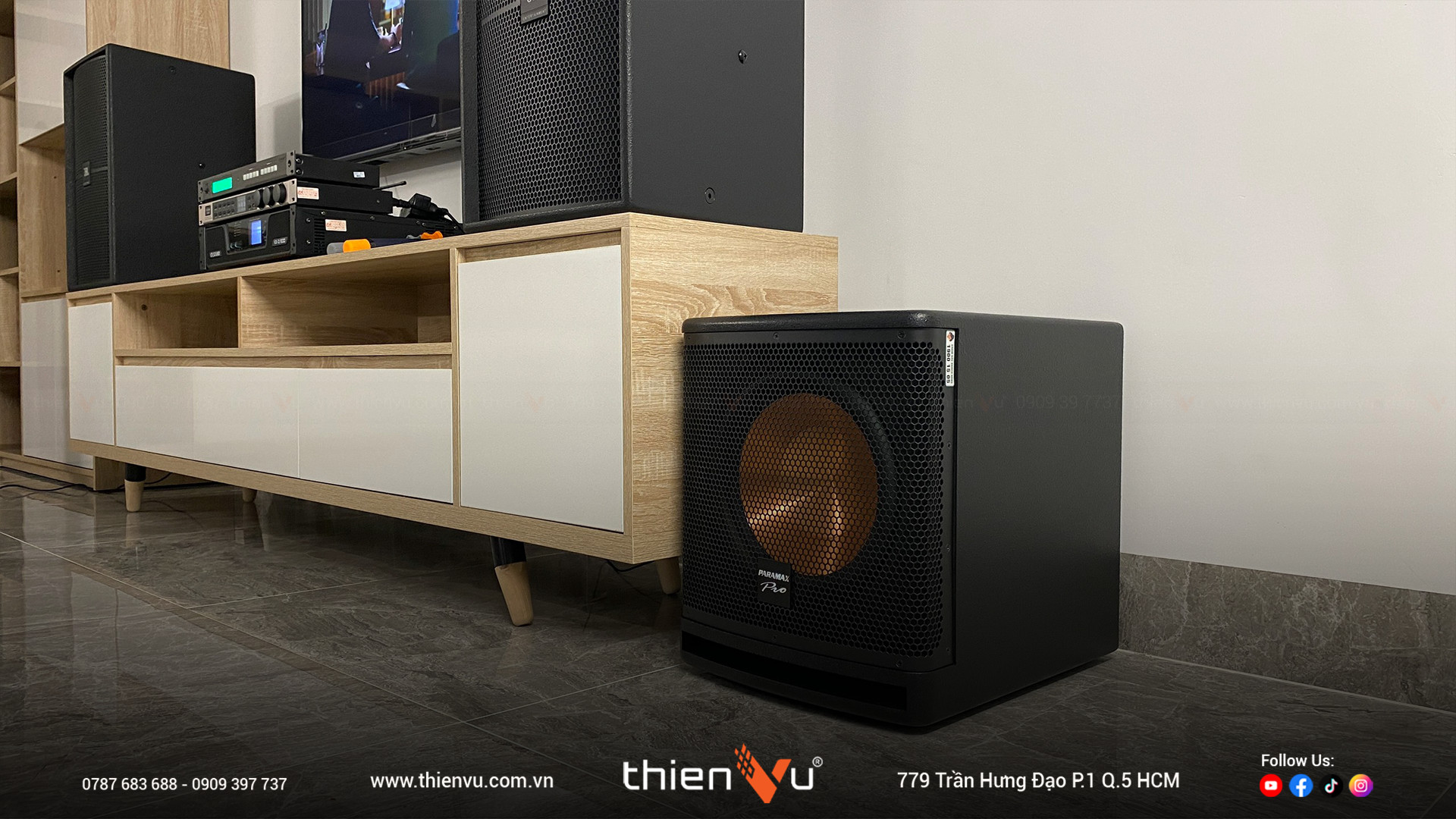 Loa Subwoofer Paramax Sub-A30 Chính Hãng - Hình 6