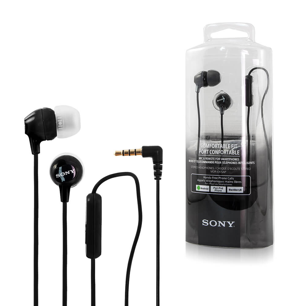 Tai nghe có dây Sony MDR-EX15AP Chính Hãng - Hình 4