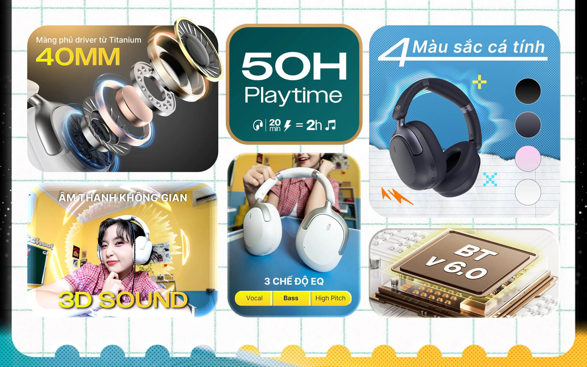 Tai Nghe Không Dây Alpha Works Lite 660 Chính Hãng - Hình 6