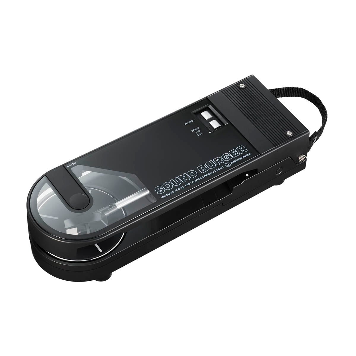 Mâm Đĩa Than Audio Technica Sound Burger - Portable Bluetooth Turntable TATSB727 - Hình 4