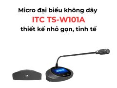 Micro Đại Biểu Không Dây ITC TS-W101A Chính Hãng - Thumb 6
