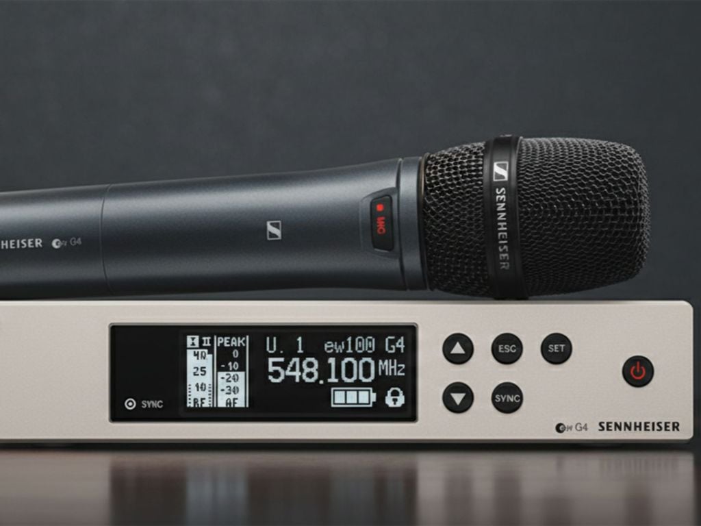 Micro Không Dây Sennheiser EW 100 G4-845-S Chính Hãng - Hình 6