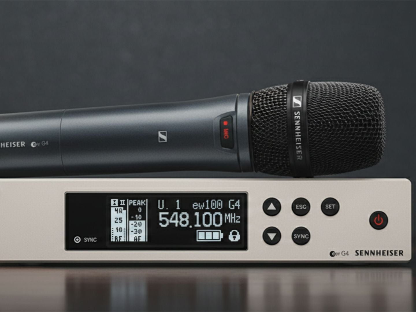 Micro Không Dây Sennheiser EW 100 G4-845-S Chính Hãng - Hình 6