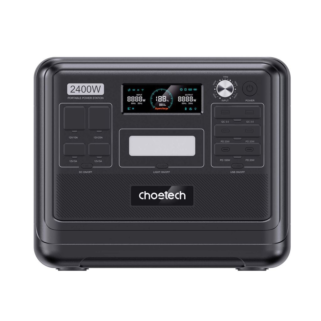 Trạm Sạc Điện Di Động Dự Phòng Choetech BS008 Chính Hãng - Hình 1