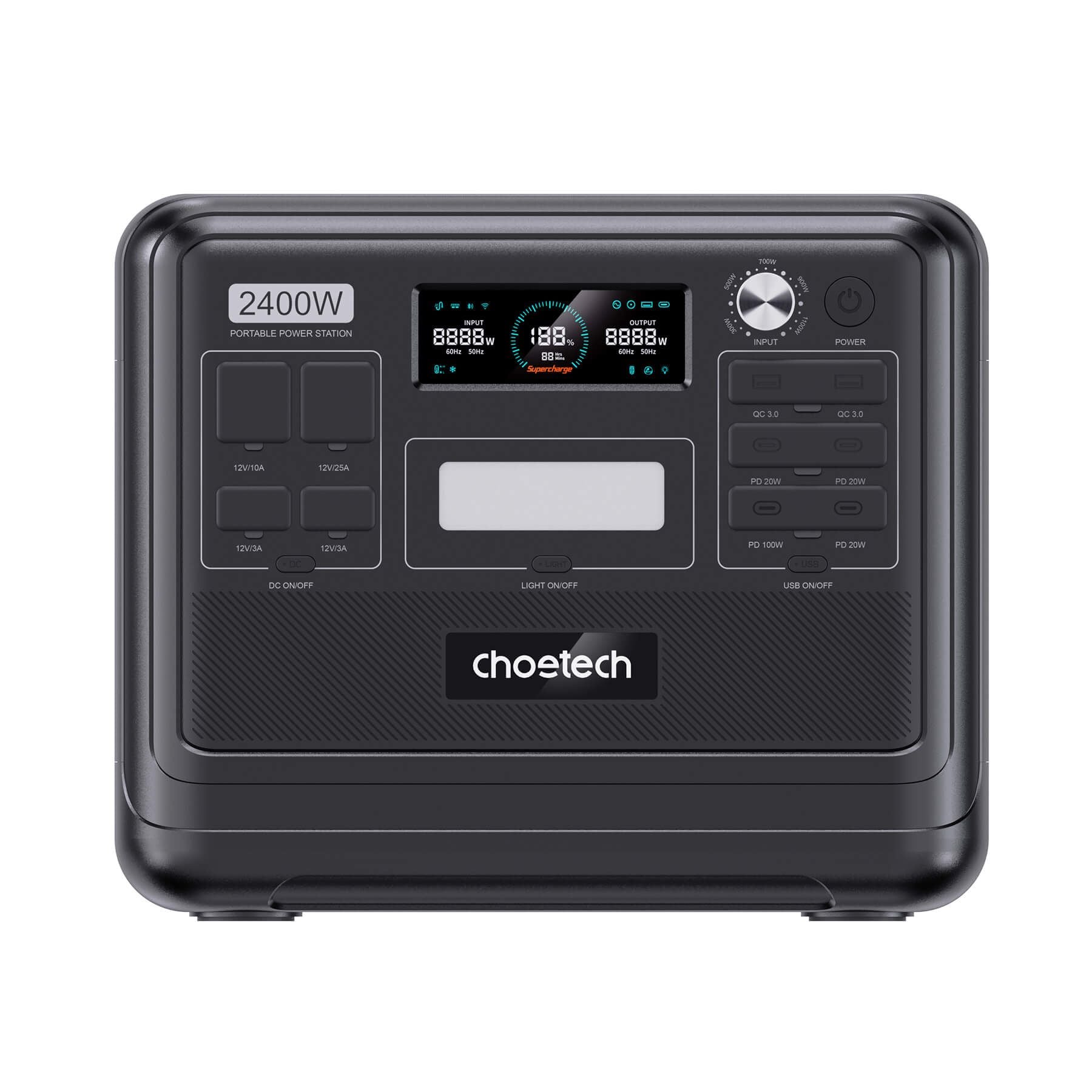 Trạm Sạc Điện Di Động Dự Phòng Choetech BS008 Chính Hãng - Hình 1