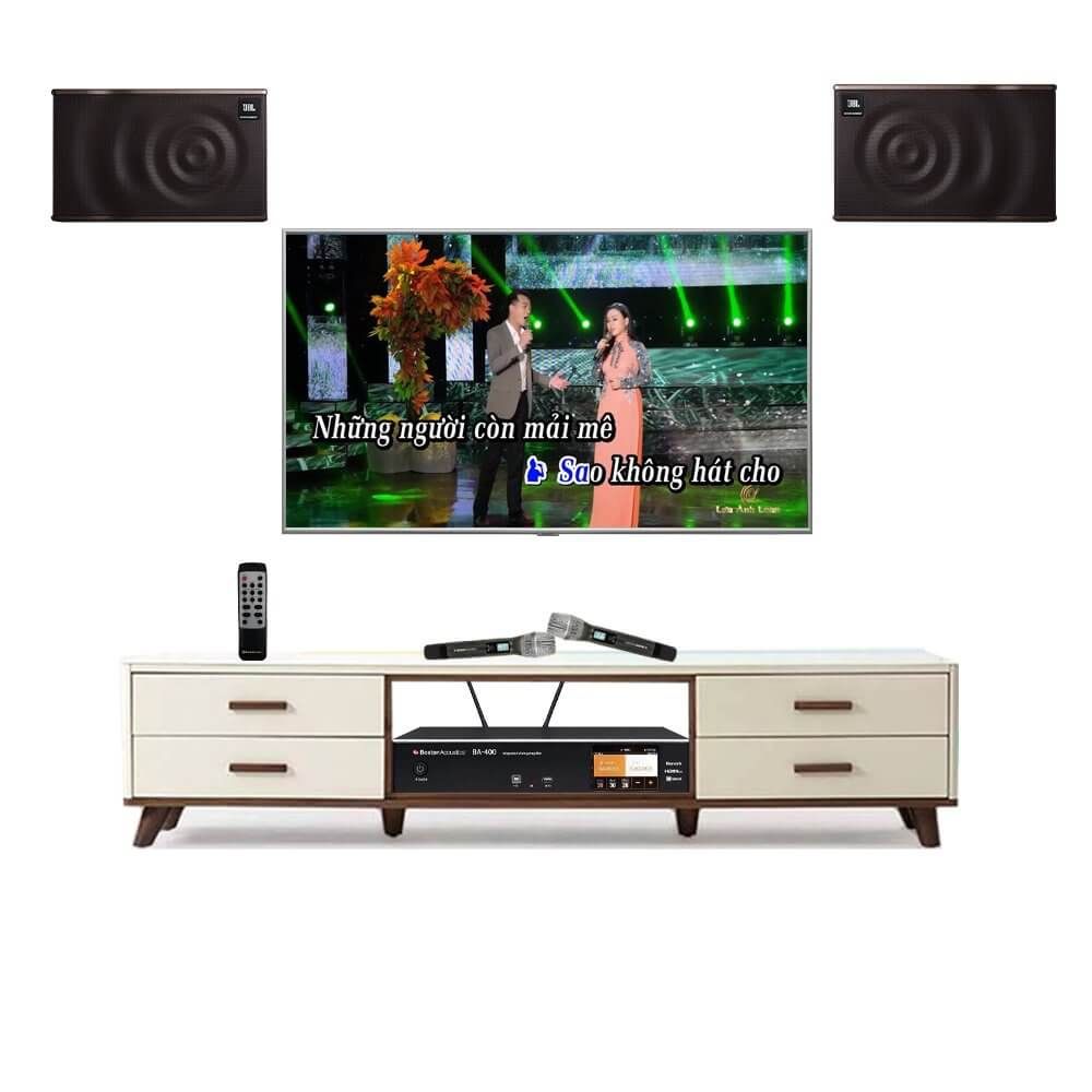 Dàn Karaoke Gia Đình JBL TVA 362022 (JBL MK10 + Boston Acoustic BA400) - Hình 1