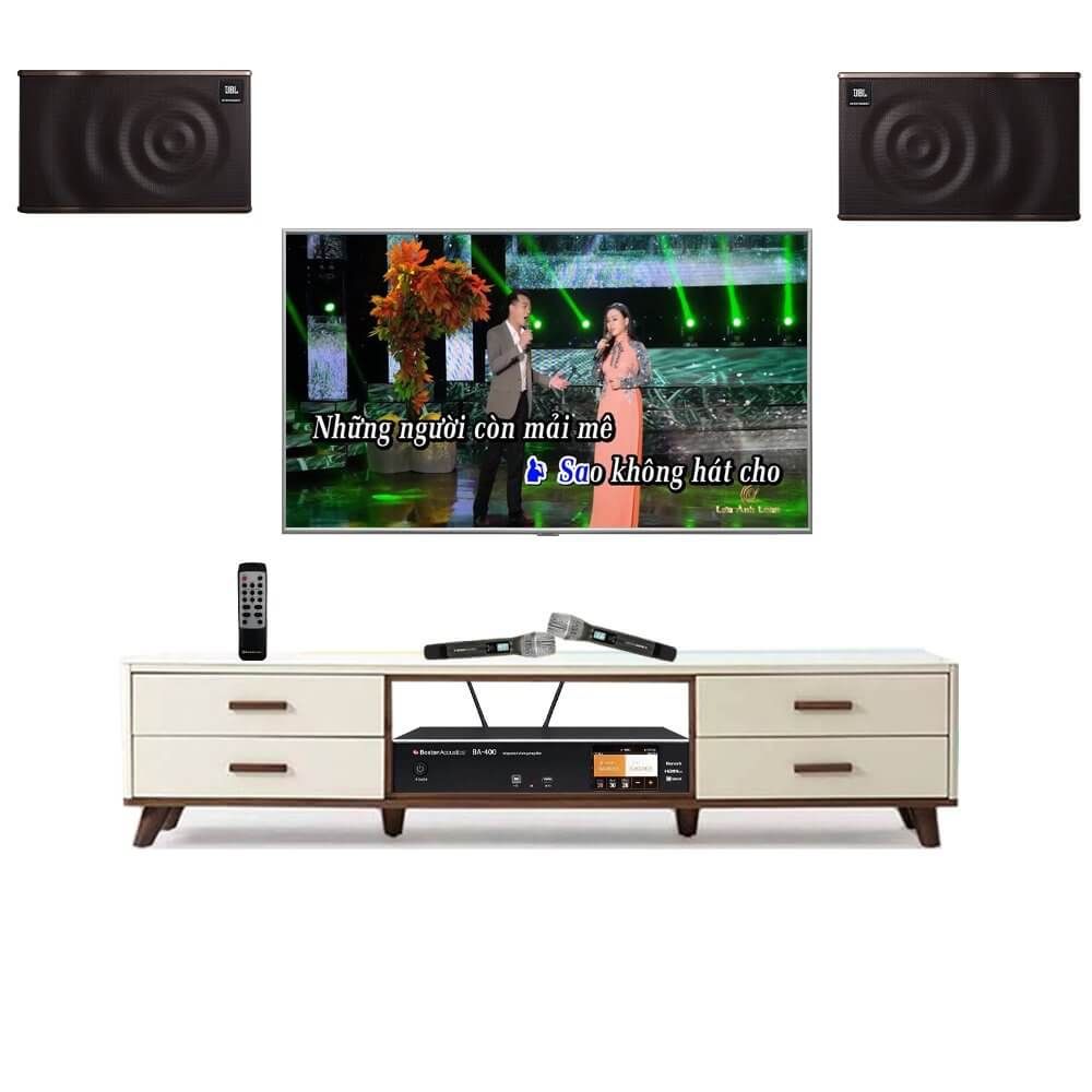 Dàn Karaoke Gia Đình JBL TVA 372022 (JBL MK12 + Boston Acoustic BA400) - Hình 1