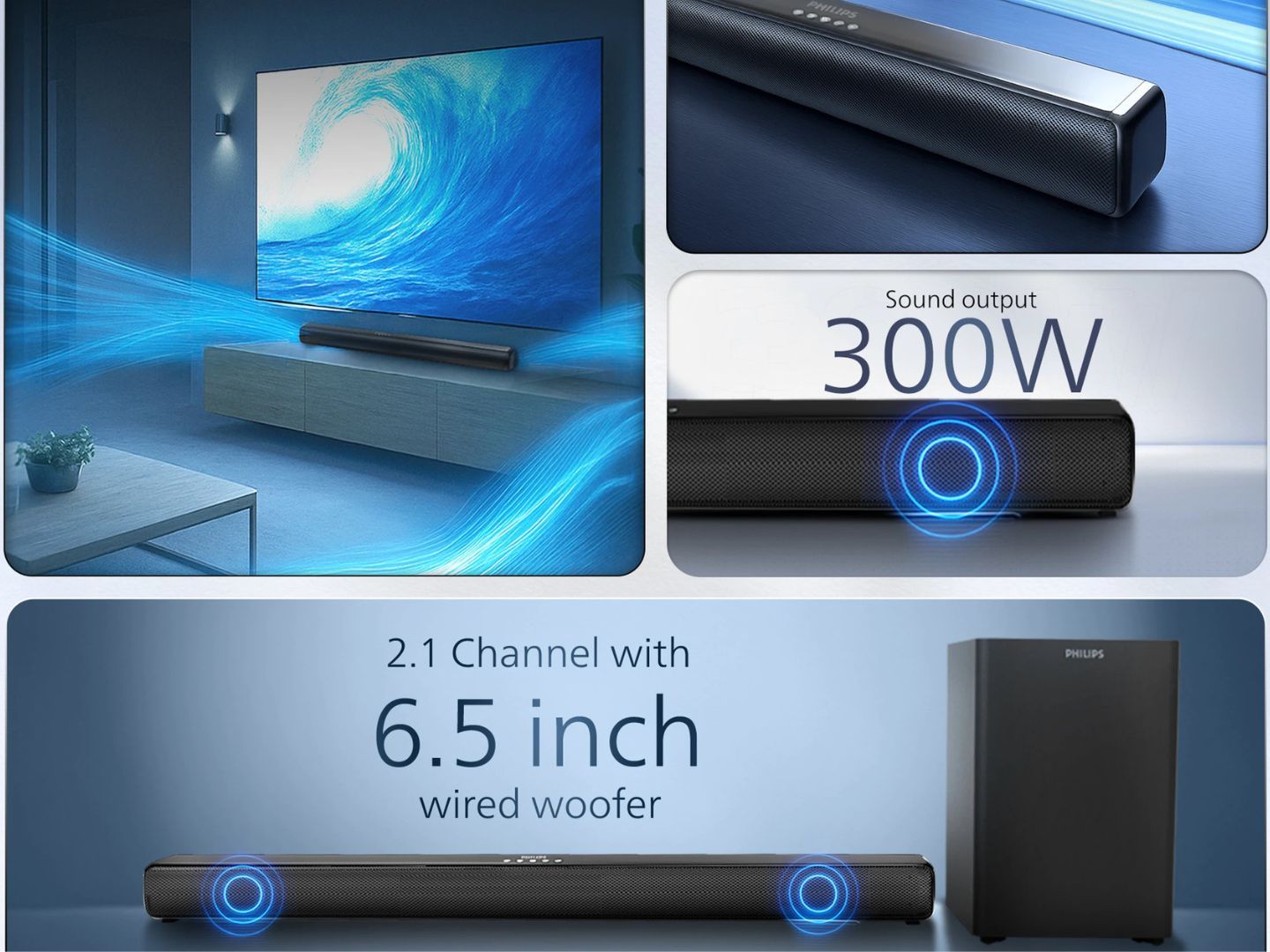 Loa Soundbar Philips TAB4230 Chính Hãng - Hình 4
