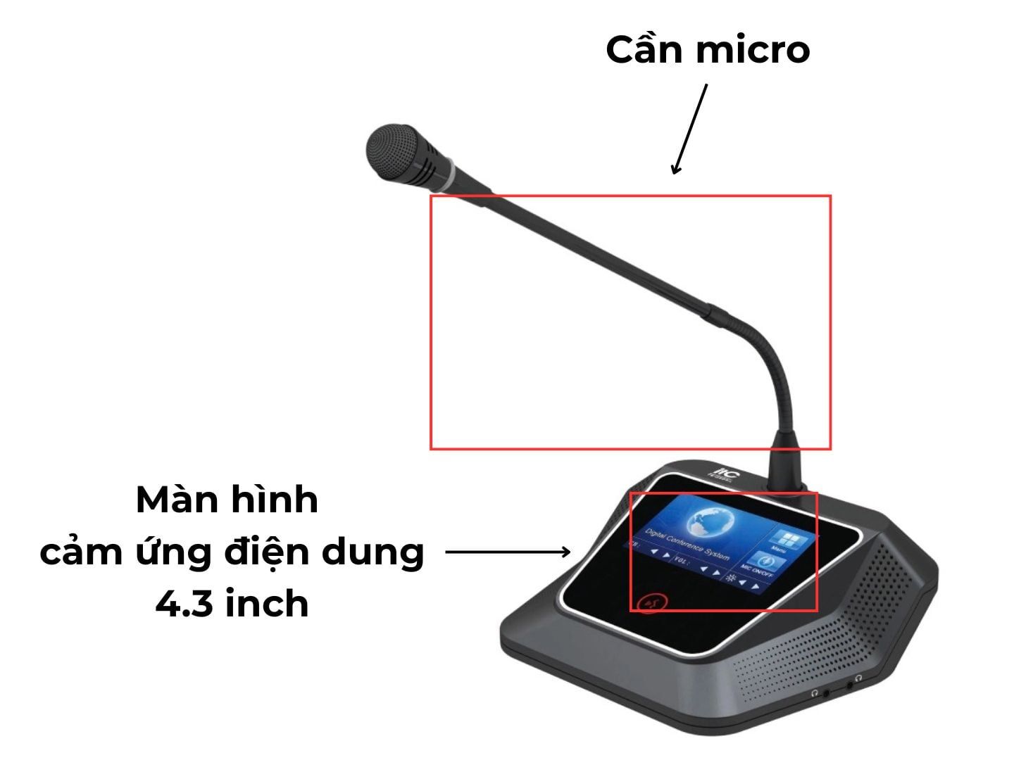 Micro Chủ Tịch ITC TS-0205 Chính Hãng - Hình 4