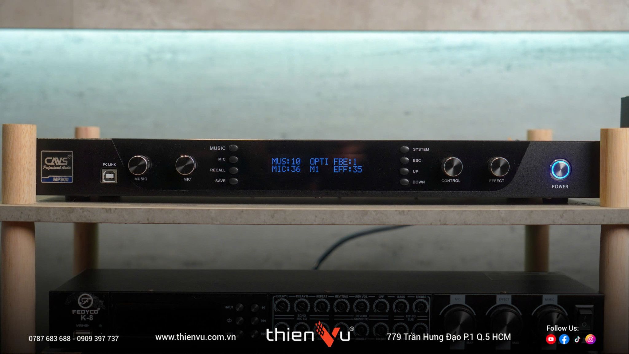 Vang Số CAVS MP800 Chính Hãng - Hình 7